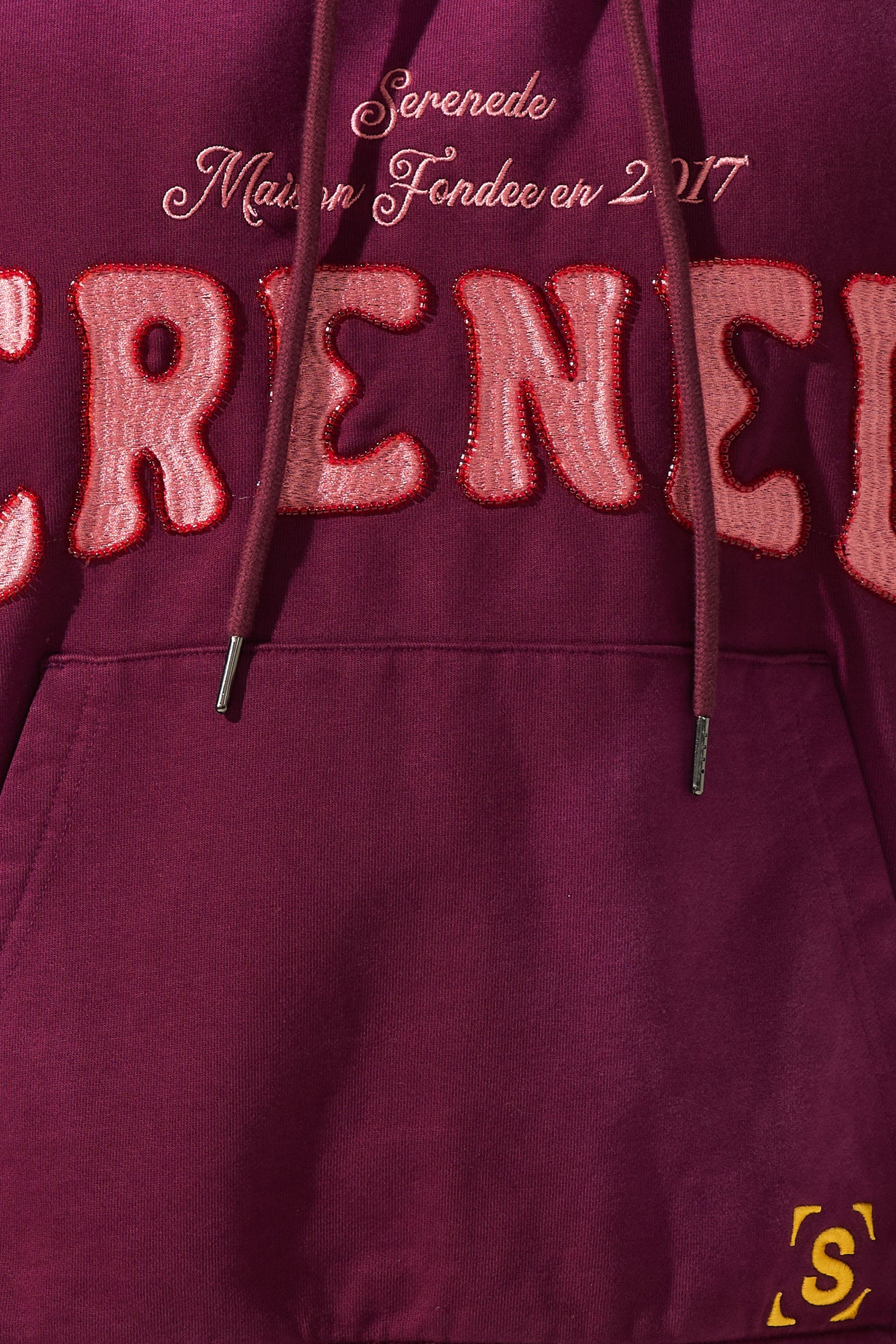 MAISON Merlot Hoodie - Image 3