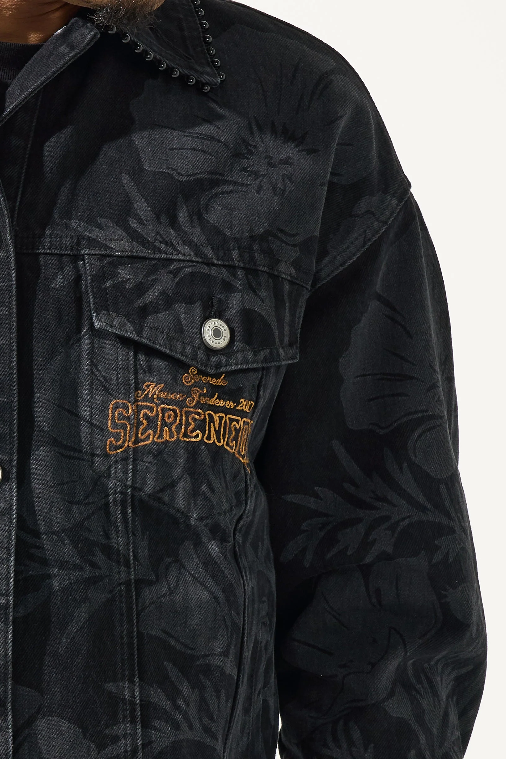 SOUVENIR Denim Jacket - Image 4